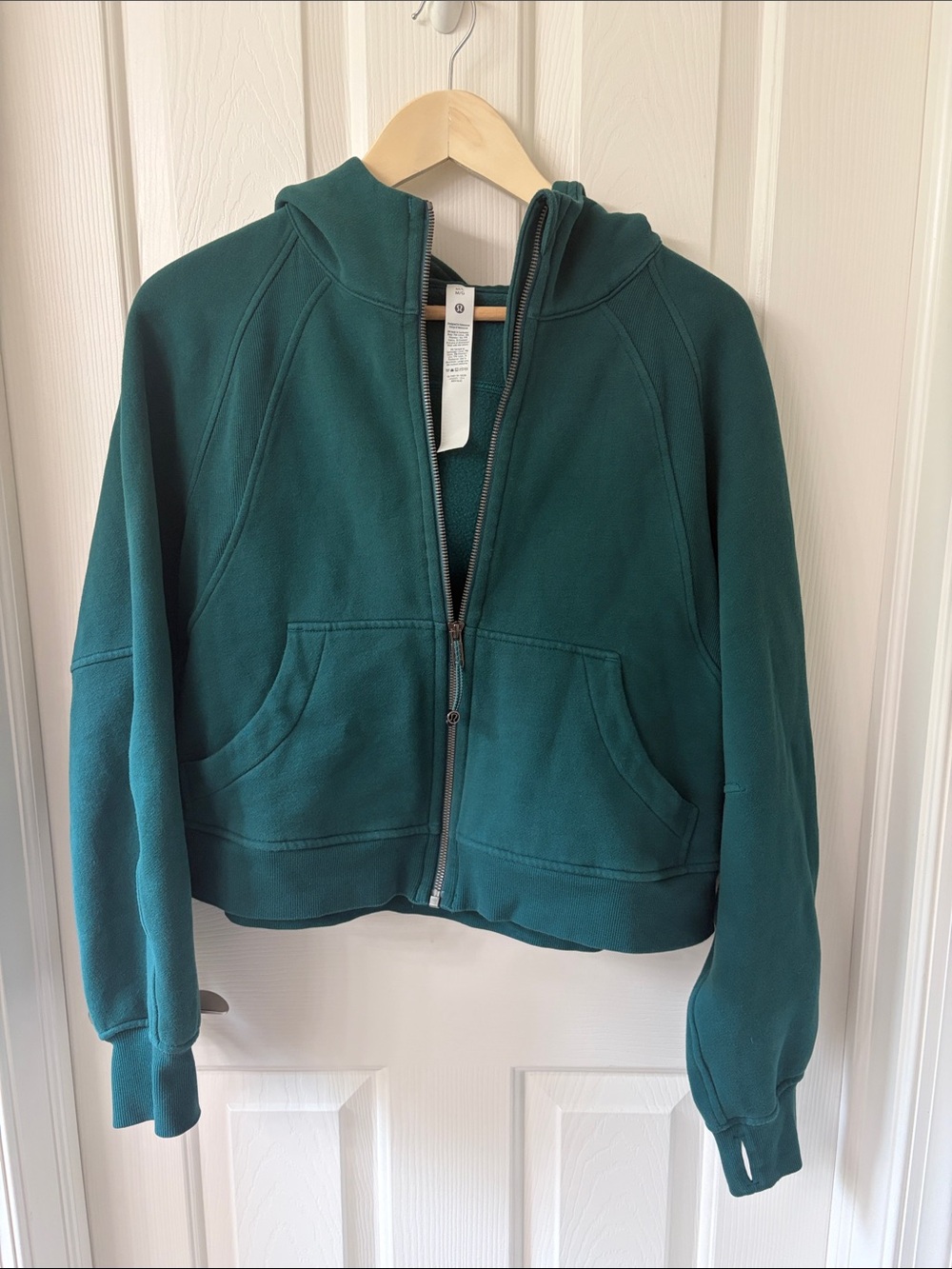 lululemon athletica Forest Teal Full-Zip Hoodie